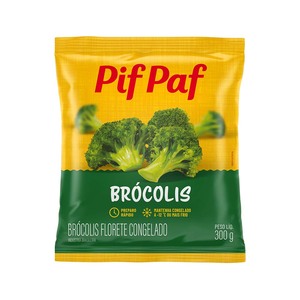 Brócolis Congelado 300g - Caixa C/ 12. Qualidade e Sabor Pif Paf Brócolis Congelado 300g - Caixa C/ 12. Qualidade e Sabor Pif Paf