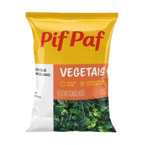 Brócolis Congelado 1,5kg - Caixa C/ 6. Qualidade e Sabor Pif Paf Brócolis Congelado 1,5kg - Caixa C/ 6. Qualidade e Sabor Pif Paf