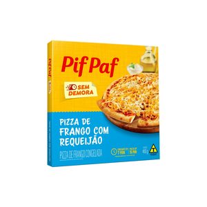 Pizza de Frango com Requeijão 460g - Caixa c/ 12. Qualidade e Sabor Pif Paf