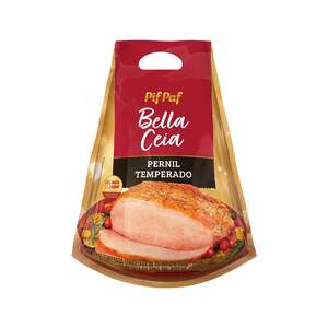 Pernil Suíno S/ Osso Temperado Bella Ceia - Peso variável. Qualidade e Sabor Pif Paf Pernil Suíno S/ Osso Temperado Bella Ceia - Peso variável. Qualidade e Sabor Pif Paf