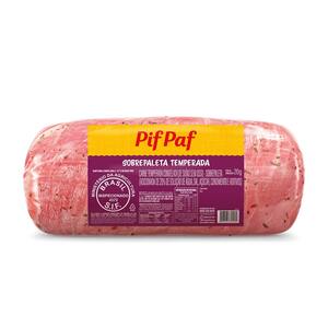 Sobrepaleta Suína Temperada peso variável - caixa c/ 18kg. Qualidade e Sabor Pif Paf Sobrepaleta Suína Temperada peso variável - caixa c/ 18kg. Qualidade e Sabor Pif Paf