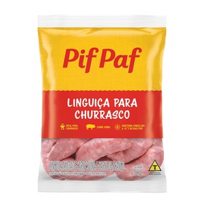 Linguiça para Churrasco 5kg - caixa c/ 2. Qualidade e Sabor Pif Paf