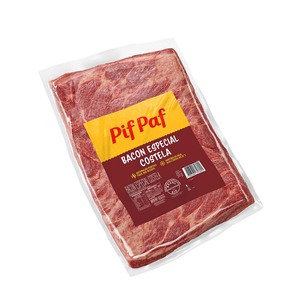 Bacon Especial Costela Peso Variável - Caixa C/ 2. Qualidade e Sabor Pif Paf Bacon Especial Costela Peso Variável - Caixa C/ 2. Qualidade e Sabor Pif Paf
