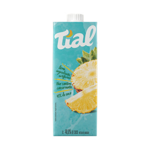 Néctar de Abacaxi Tial 1L - Caixa C/ 12. Qualidade e Sabor Pif Paf Néctar de Abacaxi Tial 1L - Caixa C/ 12. Qualidade e Sabor Pif Paf