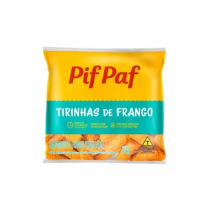 Tirinhas De Frango Empanadas 1,5kg - Caixa C/ 4. Qualidade e Sabor Pif Paf Tirinhas De Frango Empanadas 1,5kg - Caixa C/ 4. Qualidade e Sabor Pif Paf