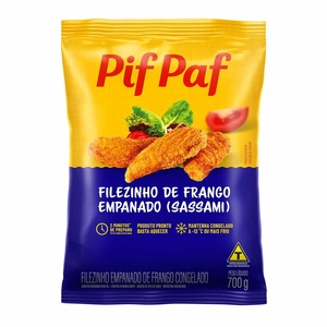 Filezinho De Frango Empanadas 700g - Caixa C/ 10. Qualidade e Sabor Pif Paf Filezinho De Frango Empanadas 700g - Caixa C/ 10. Qualidade e Sabor Pif Paf