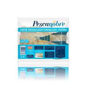 Bacalhau Saithe Dessalgado em Postas 800g - Caixa C/ 12. Qualidade e Sabor Pif Paf Bacalhau Saithe Dessalgado em Postas 800g - Caixa C/ 12. Qualidade e Sabor Pif Paf