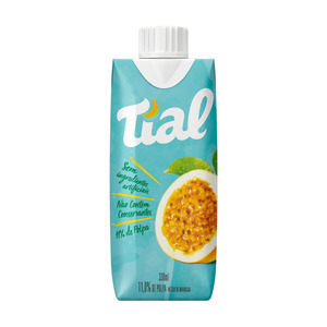 Néctar de Maracujá Tial 330ML - Caixa C/ 12. Qualidade e Sabor Pif Paf Néctar de Maracujá Tial 330ML - Caixa C/ 12. Qualidade e Sabor Pif Paf