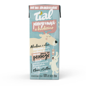 Suco de Pêssego 100% Tial Kids 200ML - Caixa C/ 24. Qualidade e Sabor Pif Paf Suco de Pêssego 100% Tial Kids 200ML - Caixa C/ 24. Qualidade e Sabor Pif Paf