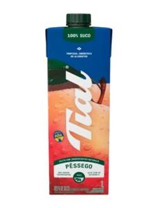 Suco de Pêssego 100% Tial 1L - Caixa C/ 12. Qualidade e Sabor Pif Paf Suco de Pêssego 100% Tial 1L - Caixa C/ 12. Qualidade e Sabor Pif Paf