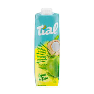 Água de Coco Tial 1L - Caixa C/ 12. Qualidade e Sabor Pif Paf Água de Coco Tial 1L - Caixa C/ 12. Qualidade e Sabor Pif Paf