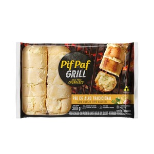 Pão de Alho Tradicional 300g - Caixa c/ 12. Qualidade e Sabor Pif Paf Pão de Alho Tradicional 300g - Caixa c/ 12. Qualidade e Sabor Pif Paf