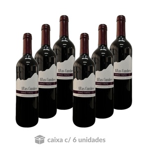 Vinho Tinto Altas Cumbres 750ml - Caixa c/ 6