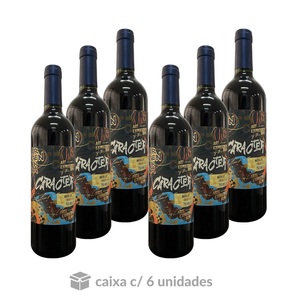 Vinho Tinto Caracter Merlot 750ml - Caixa c/ 6