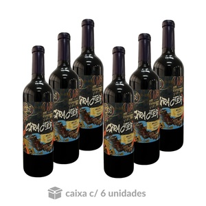 Vinho Tinto Caracter Malbec 750ml - Caixa c/6