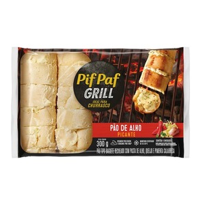 Pão de Alho Picante 300g - Caixa C/ 12. Qualidade e Sabor Pif Paf Pão de Alho Picante 300g - Caixa C/ 12. Qualidade e Sabor Pif Paf