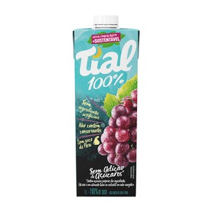 Suco Misto de Uva e Pera 100% Tial 1L - Caixa C/ 12. Qualidade e Sabor Pif Paf Suco Misto de Uva e Pera 100% Tial 1L - Caixa C/ 12. Qualidade e Sabor Pif Paf