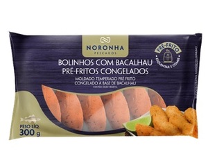 Bolinhos de Bacalhau Pré-Fritos 300g - Caixa C/ 10. Qualidade e Sabor Pif Paf Bolinhos de Bacalhau Pré-Fritos 300g - Caixa C/ 10. Qualidade e Sabor Pif Paf