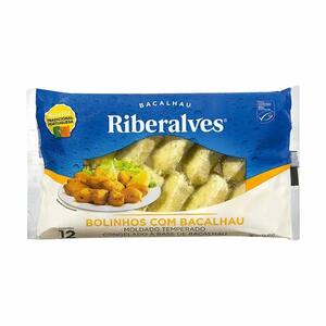 Bolinhos de Bacalhau Riberalves 300g - Caixa C/ 12. Qualidade e Sabor Pif Paf Bolinhos de Bacalhau Riberalves 300g - Caixa C/ 12. Qualidade e Sabor Pif Paf