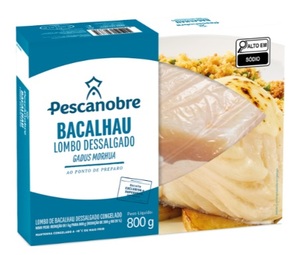 Lombo de Bacalhau Morhua 800g - Caixa C/ 12. Qualidade e Sabor Pif Paf Lombo de Bacalhau Morhua 800g - Caixa C/ 12. Qualidade e Sabor Pif Paf